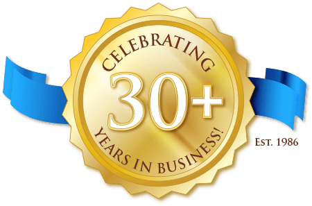 Celebrating 30+ years in business